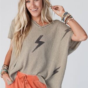 Struck By You Dolman Sleeve Sweater Top